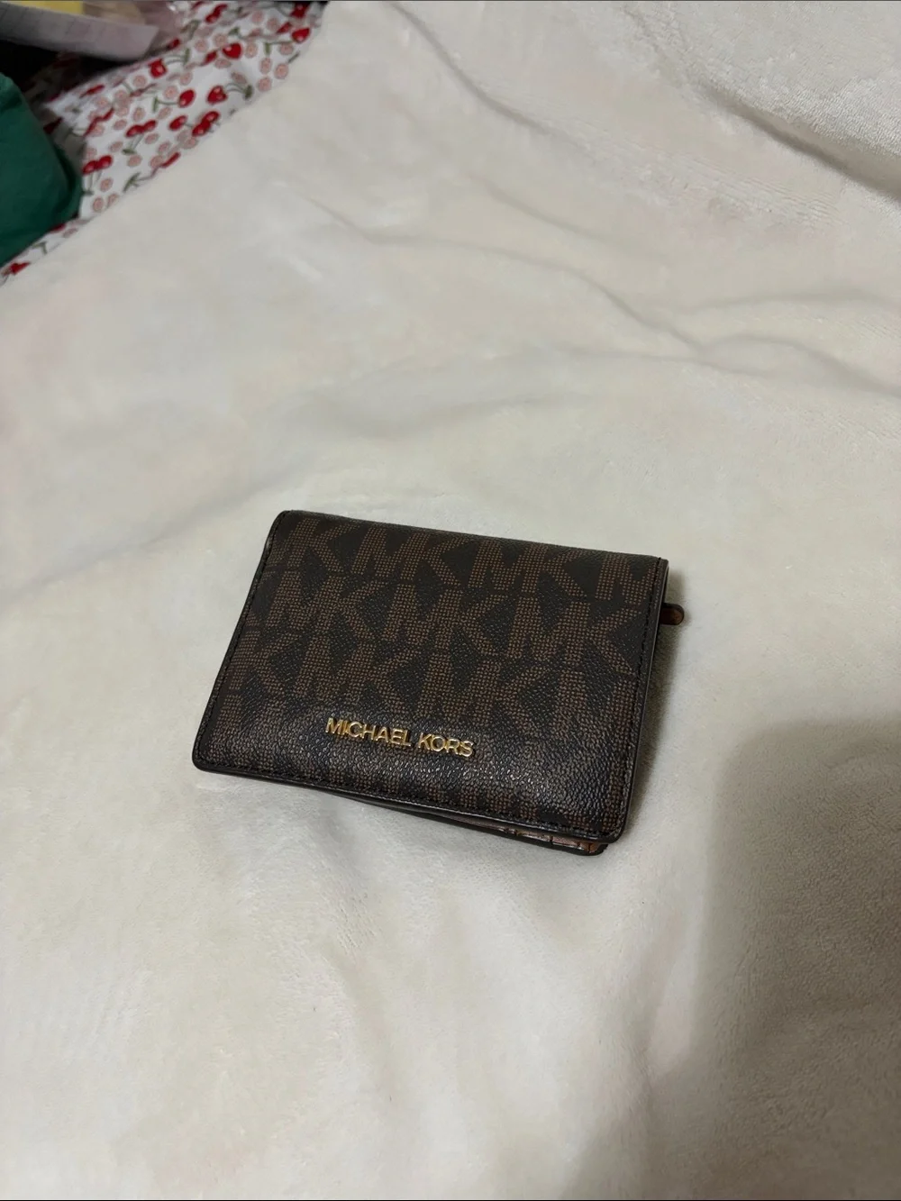 Michael Kors Brown/Gold Wallet